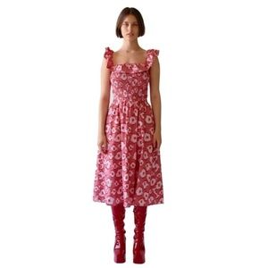 Wray Claude Dress in Cherry Blossom -  3X